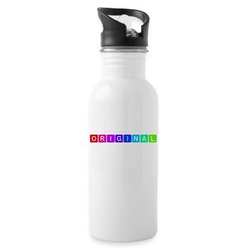 Original - Water bottle with straw - white - Right