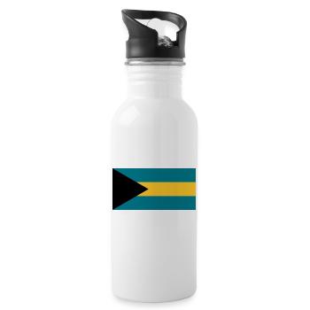 Bohamas - Water bottle with straw - white - Right