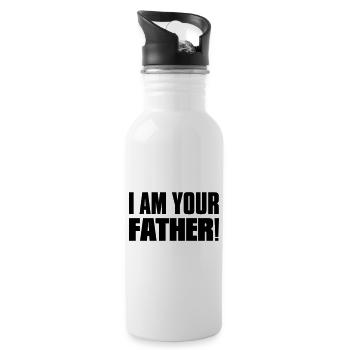 i am your father - Gourde avec paille intégrée - blanc - Droite