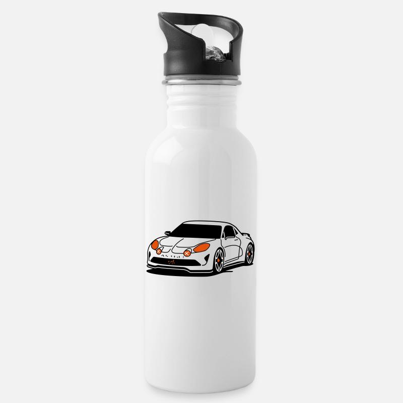 Alpine A110 Celebration (2015) [v1] - Gourde avec paille intégrée - blanc