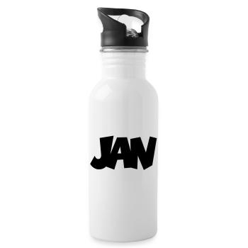 Jan - Water bottle with straw - white - Right