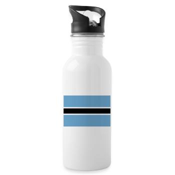 Botswana - Water bottle with straw - white - Right