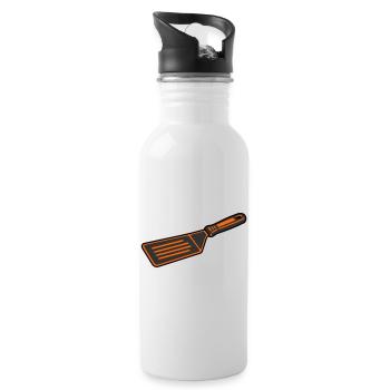 Grill Turner BBQ Spatula Grill Master Cooking - Water bottle with straw - white - Right