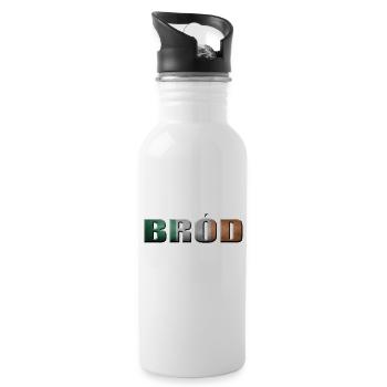 BROD IRELAND PRIDE IRELAND PATRICK'S DAY - Water bottle with straw - white - Right