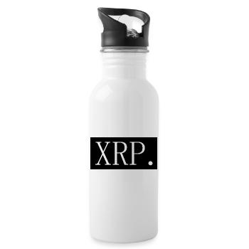 [HD] XRP - Gourde avec paille intégrée - blanc - Droite