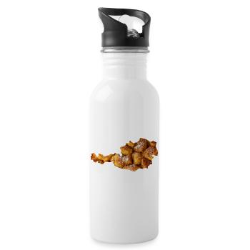 Kaiserschmarrn Austria - Water bottle with straw - white - Right