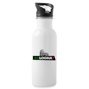 Bologna? - Water bottle with straw - white - Right