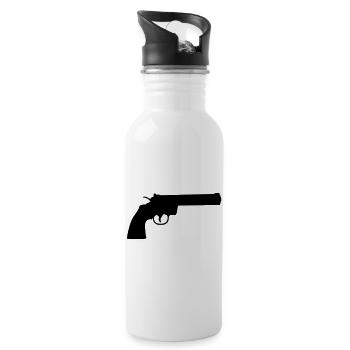 weapon - Water bottle with straw - white - Right