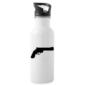 weapon - Water bottle with straw - white - Right