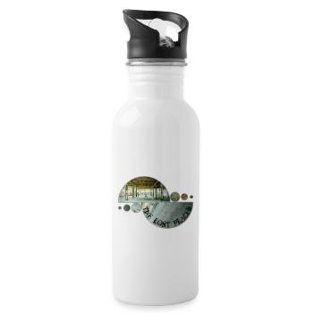 The Lost Places Cair 2 - Trinkflasche mit integriertem Trinkhalm - Weiß - Rechts