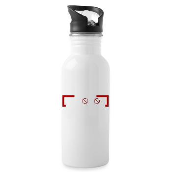 Je n’ai pas besoin d’alcool pour prendre de mauvaises décisions Spruch - Gourde avec paille intégrée - blanc - Droite
