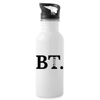 BT. - Sports - Trinkflasche mit integriertem Trinkhalm - Weiß - Rechts