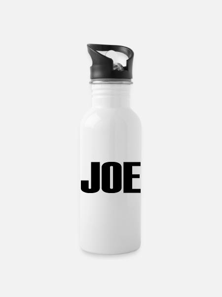 JOE - Gourde avec paille intégrée - blanc