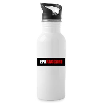 Eparaggare - Trinkflasche mit integriertem Trinkhalm - Weiß - Rechts