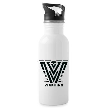 NordicValor - Trinkflasche mit integriertem Trinkhalm - Weiß - Rechts