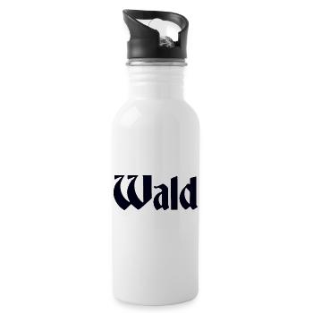 Forest - Water bottle with straw - white - Right