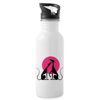 be mine - Water bottle with straw - white - Right