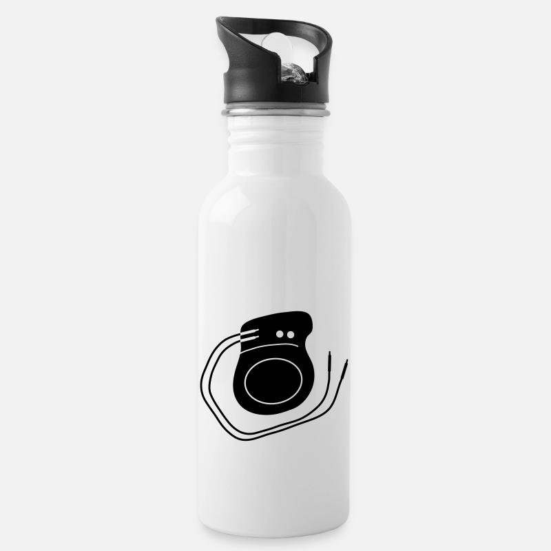 pacemaker_pm6 - Water bottle with straw - white