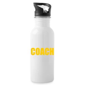 Coach - Water bottle with straw - white - Right