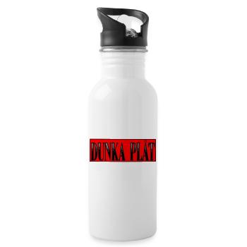 Dunk sheet metal - Water bottle with straw - white - Right