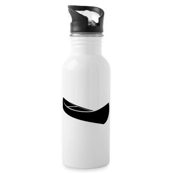 Canoe - Water bottle with straw - white - Right