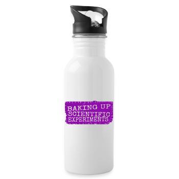 Baking Tips Scientific Discoveries Cool - Water bottle with straw - white - Right
