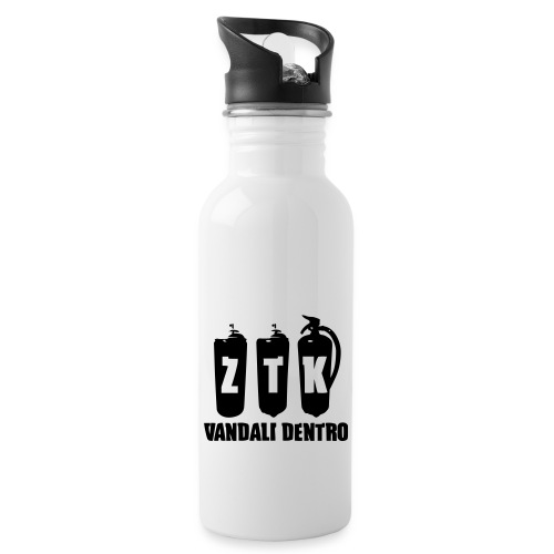 ZTK Vandali Dentro Morphing 1 - Water bottle with straw