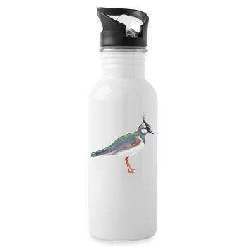 Lapwing - Water bottle with straw - white - Right