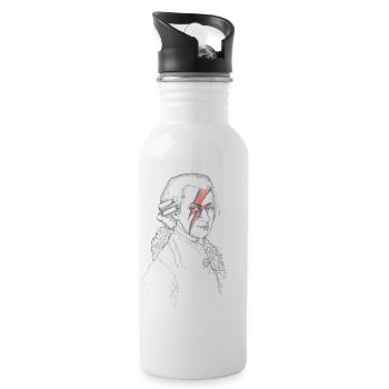 Rock me Amadeus Mozart - Water bottle with straw - white - Right