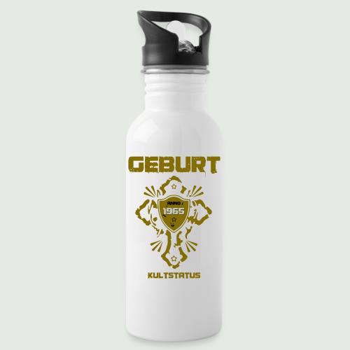 1965 - Water bottle with straw