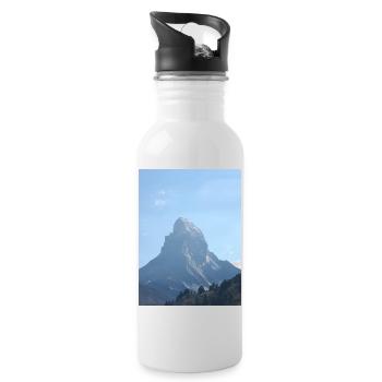 Matterhorn - Water bottle with straw - white - Right
