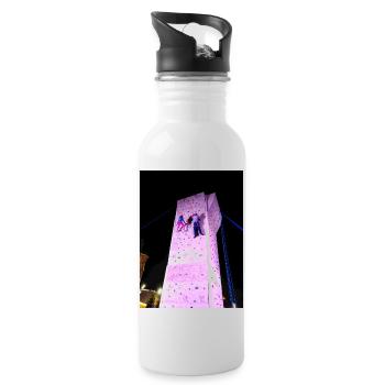 Flying high IMG 20211217 193232 - Water bottle with straw - white - Right