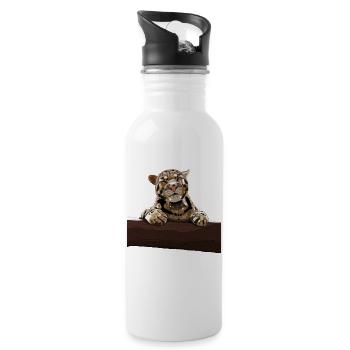 Nebula - Water bottle with straw - white - Right