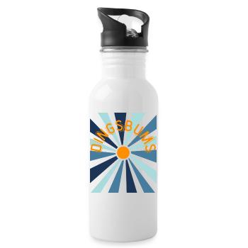 Dingsbums - Wortschätze - vergessene Wörter - Trinkflasche mit integriertem Trinkhalm - Weiß - Rechts