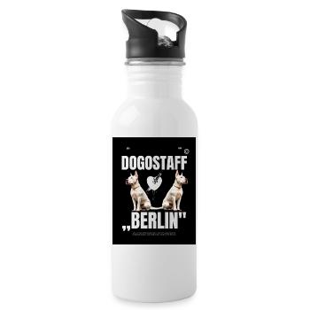 Dogostaff Berlin Duo - Water bottle with straw - white - Right