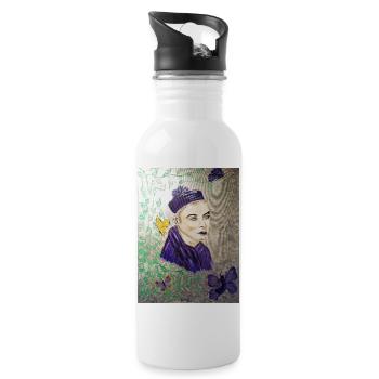 Sinéad Marie Bernadette O Connor 2023 Mumzy - Water bottle with straw - white - Right