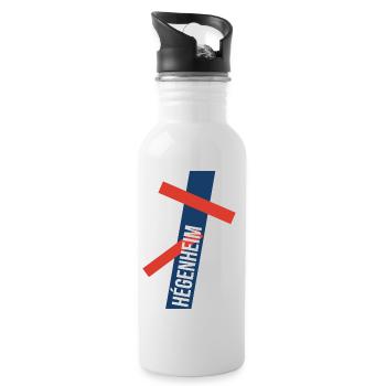 Hégenheim - Water bottle with straw - white - Right