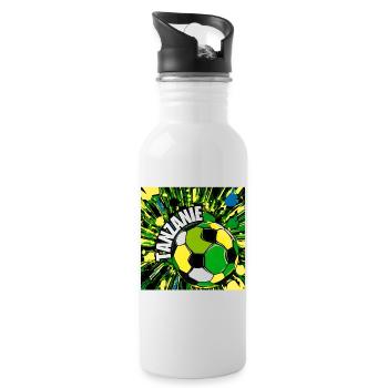 The Taifas Stars - Water bottle with straw - white - Right