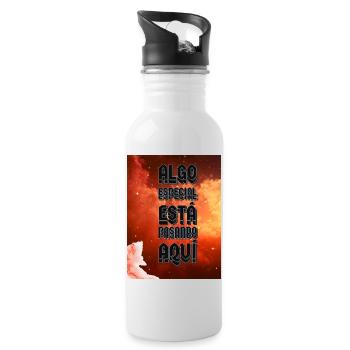 Christian Thought - Water bottle with straw - white - Right