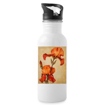 Poster Canvas Sng Iris 36 - Water bottle with straw - white - Right