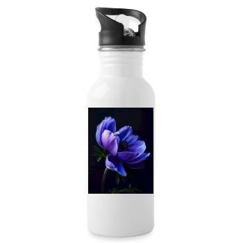 Affiche Purple Beauty 3 - Gourde avec paille intégrée - blanc - Droite