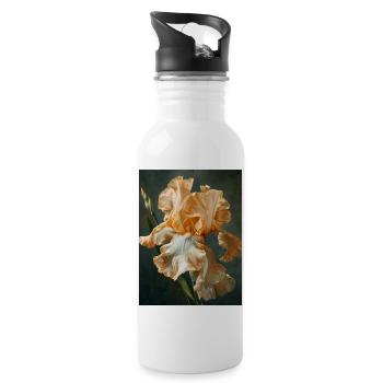 Iris FL 73 - Water bottle with straw - white - Right