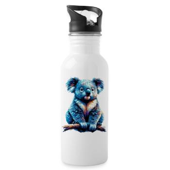 Koala - Water bottle with straw - white - Right