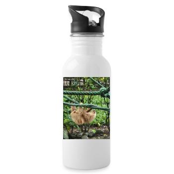 fde55127 b425 41d4 9d84 d3726ca8f246 - Trinkflasche mit integriertem Trinkhalm - Weiß - Rechts