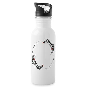 Frame - Water bottle with straw - white - Right