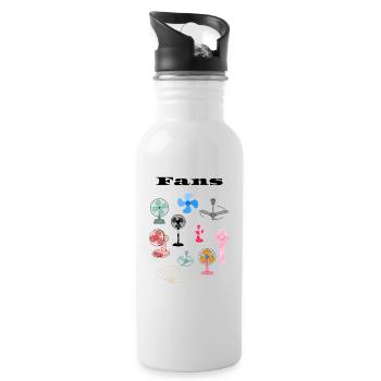 A selection of fans - Water bottle with straw - white - Right
