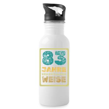 Age 83 - Water bottle with straw - white - Right