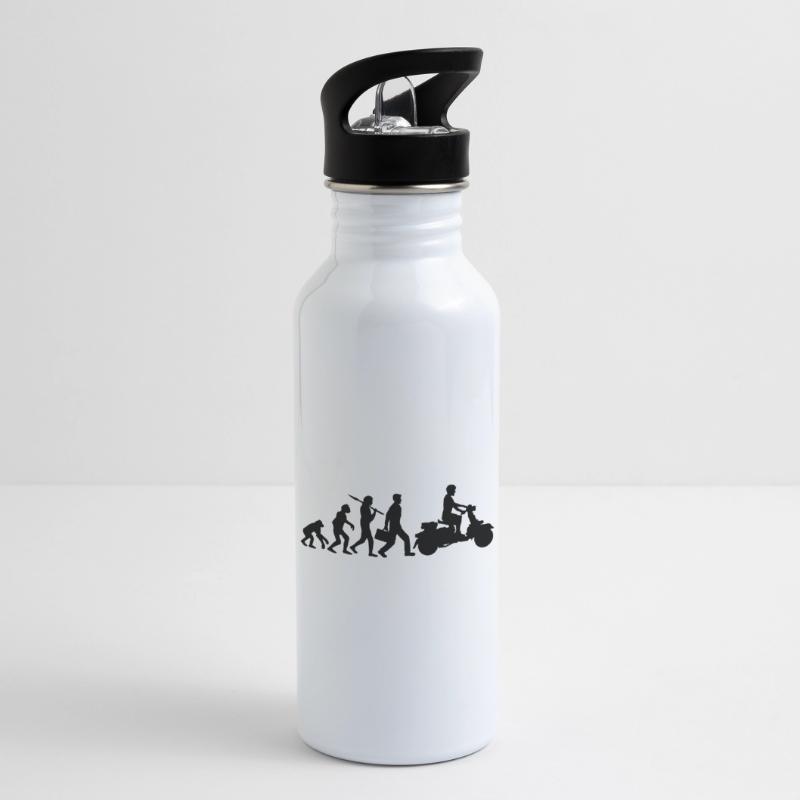 cool vehicle engine evolution electric reel Water bottle with straw