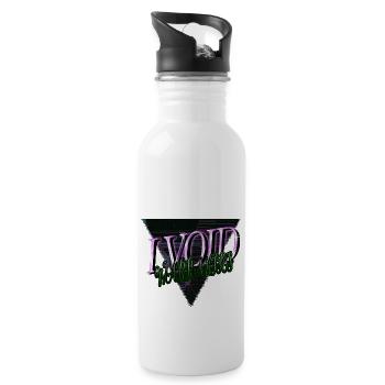 BaseballCoffeeMug Automotive Mechanic T Shirt - Water bottle with straw - white - Right