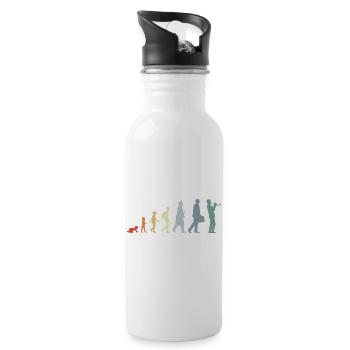 Trumpeter Life Cycle - Water bottle with straw - white - Right